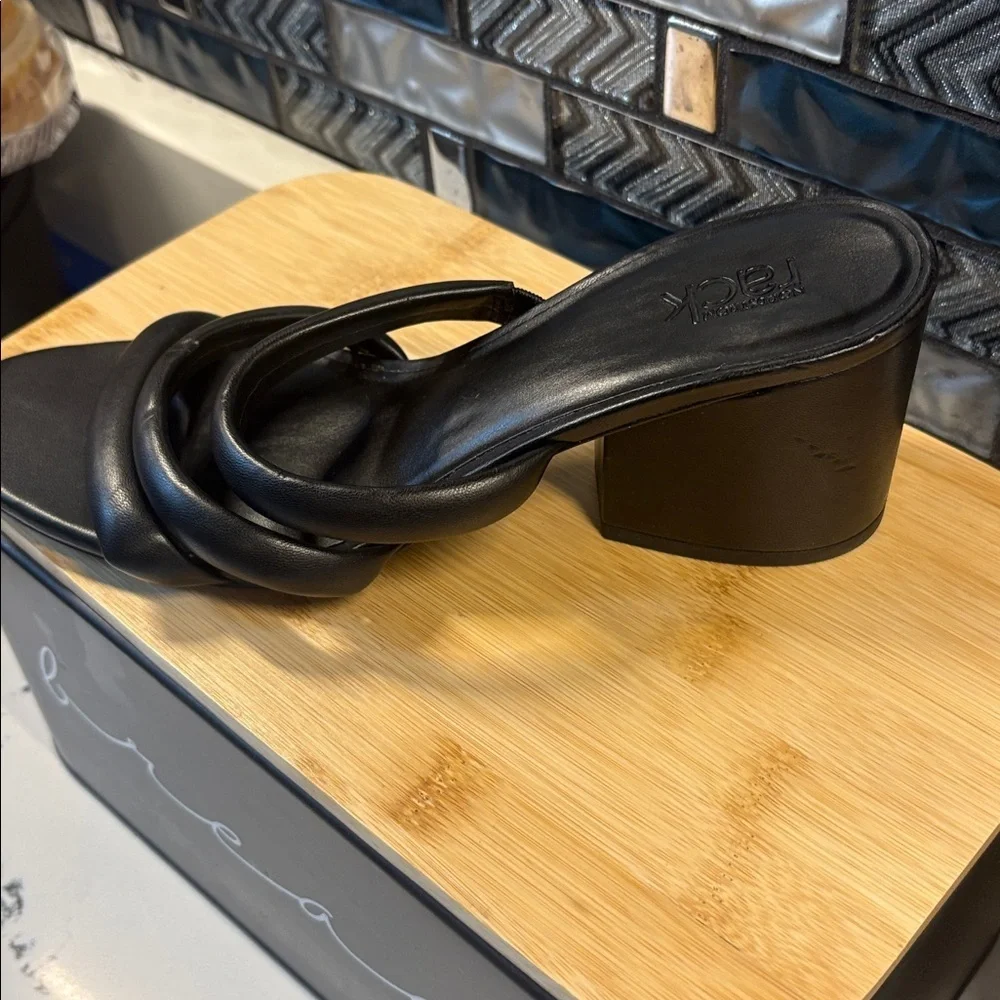Nordstrom Black Strappy Sandals